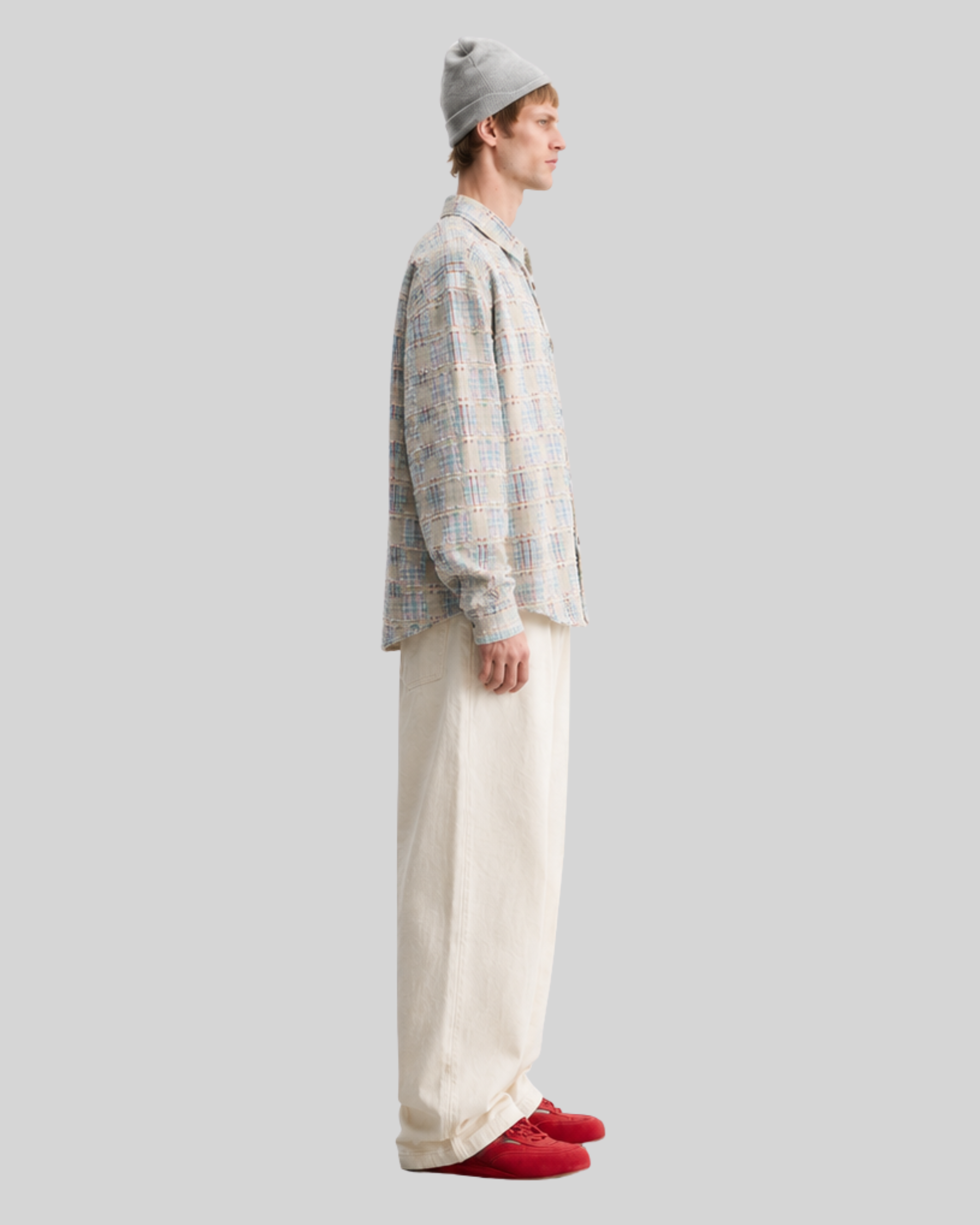 Arctic Grid Overshirt-4