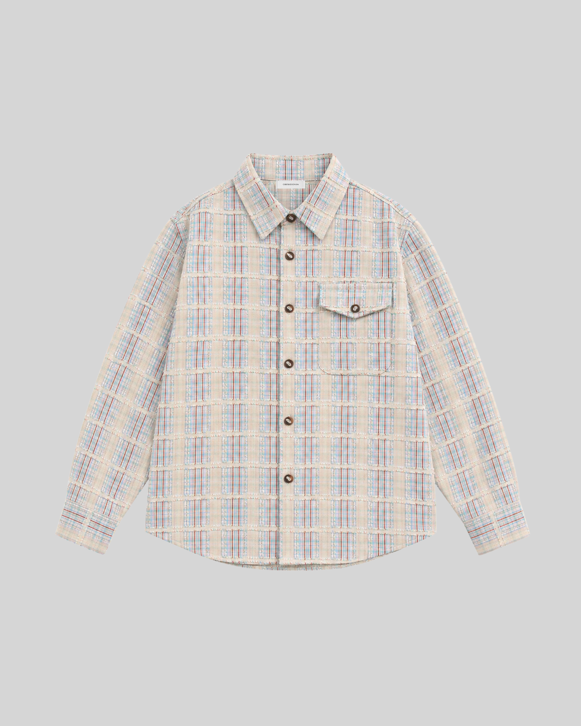 Arctic Grid Overshirt