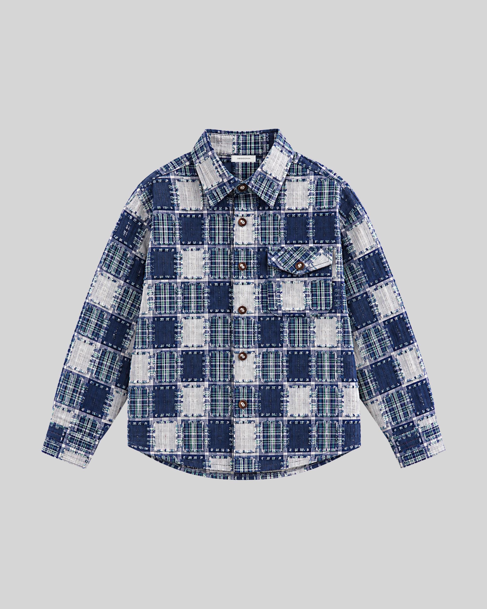 Arctic Grid Overshirt-7