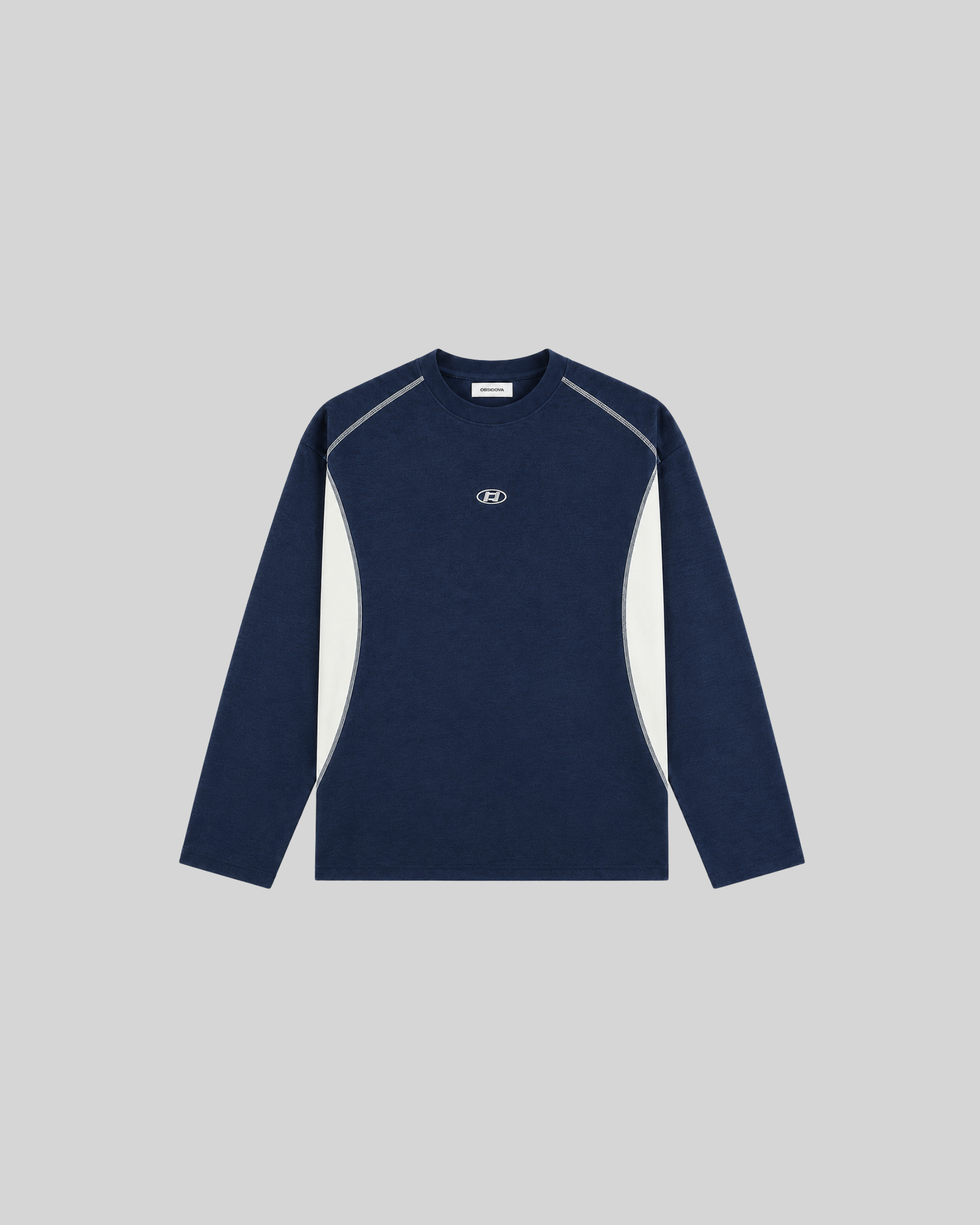 Embroidered Long Sleeve T-Shirt-12