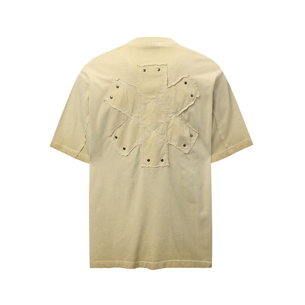Make old dirty short sleeved T-shirts