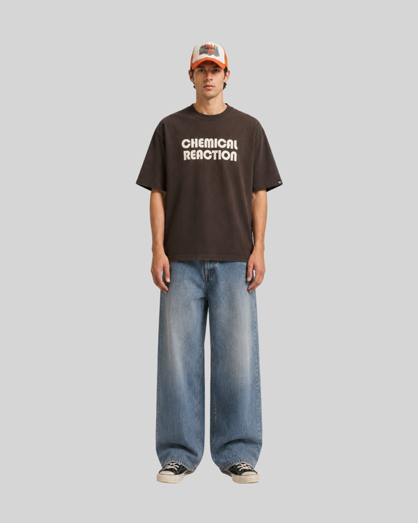 Letter printed T-shirt for men with loose short sleeves