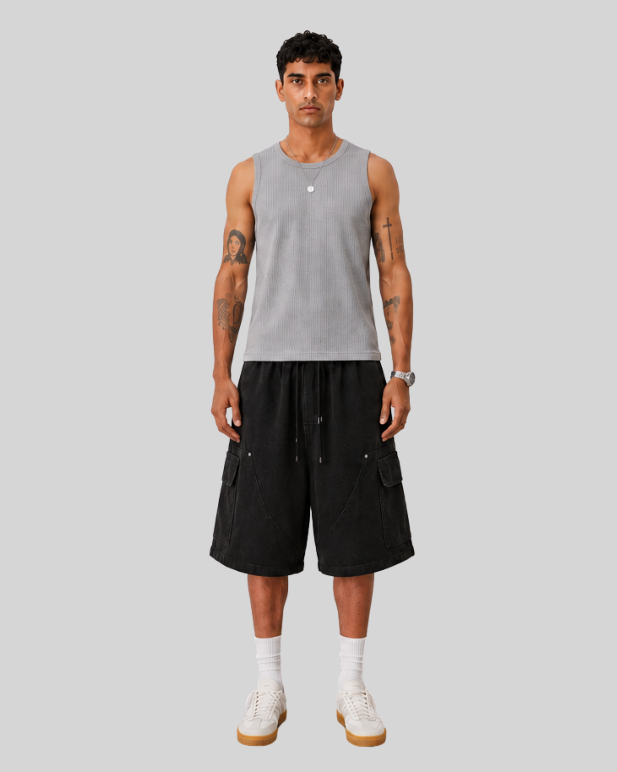 Utility Cargo Shorts-6