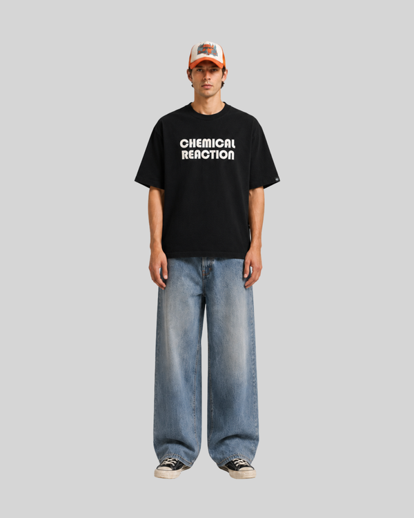 Letter printed T-shirt for men with loose short sleeves