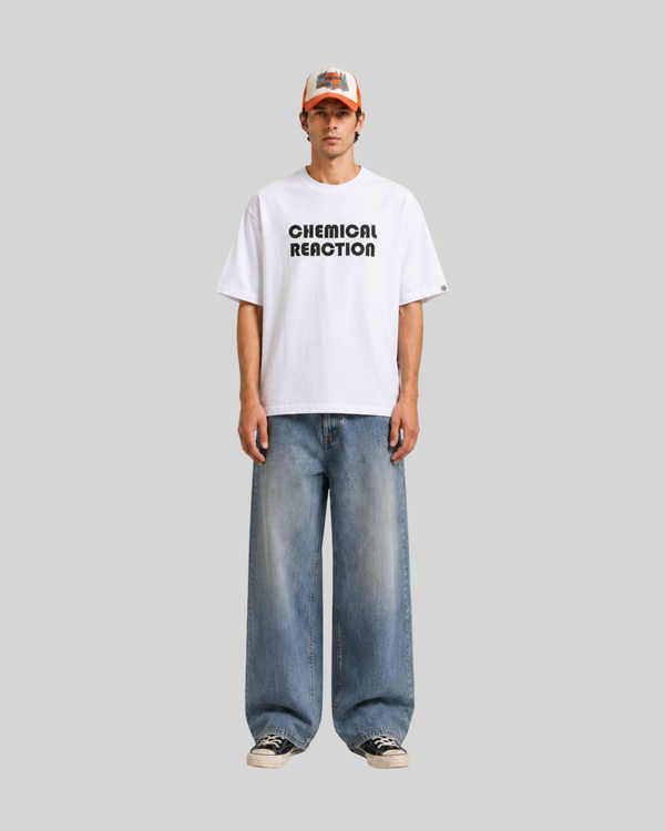 Letter printed T-shirt for men with loose short sleeves
