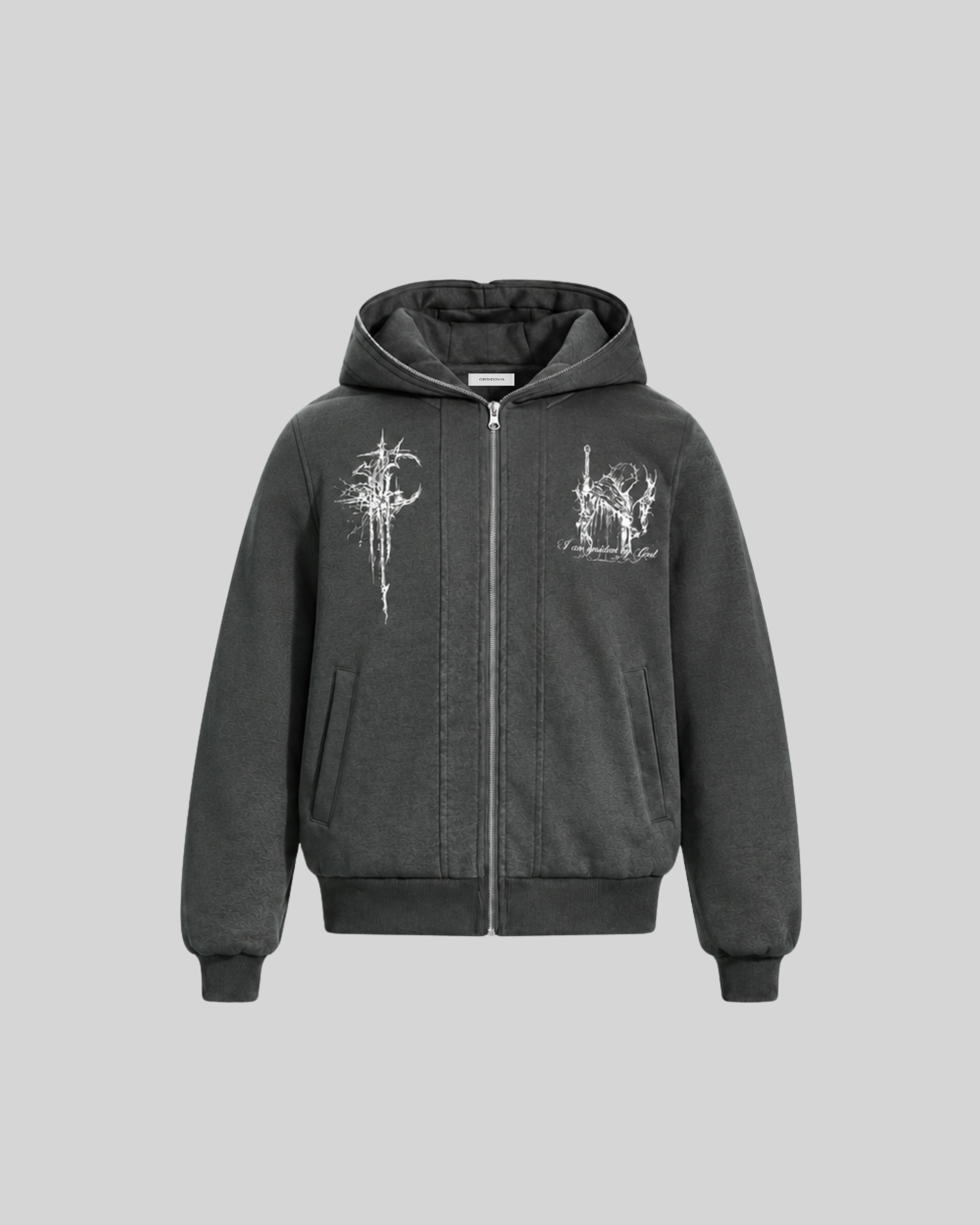 Zip Hooded Cardigan-7