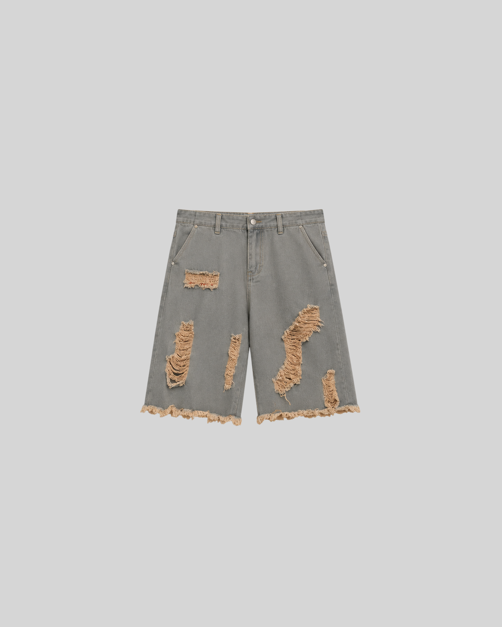 Harbor Fade Denim Shorts