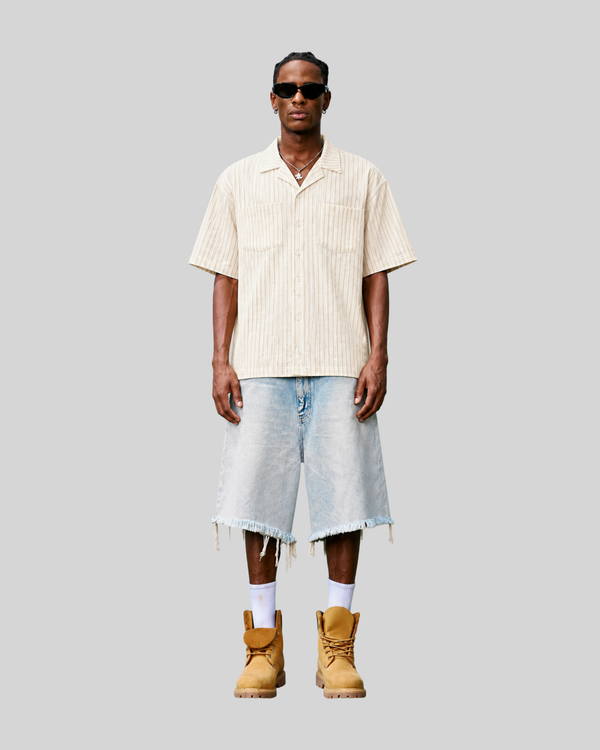 Loose  Casual Simple Short Sleeve Shirt for Men and Women