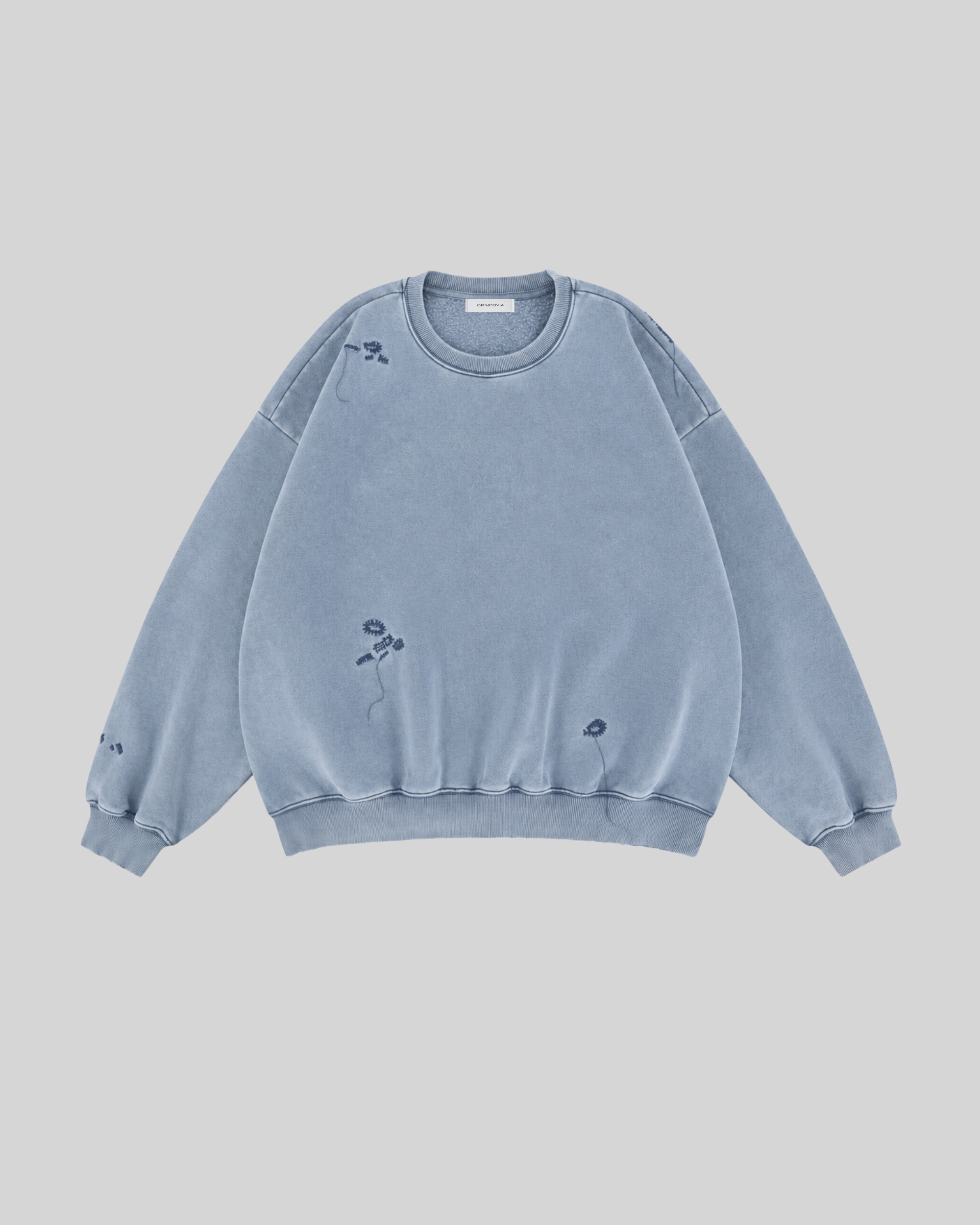 Heavy Washed Crewneck Sweatshirt
