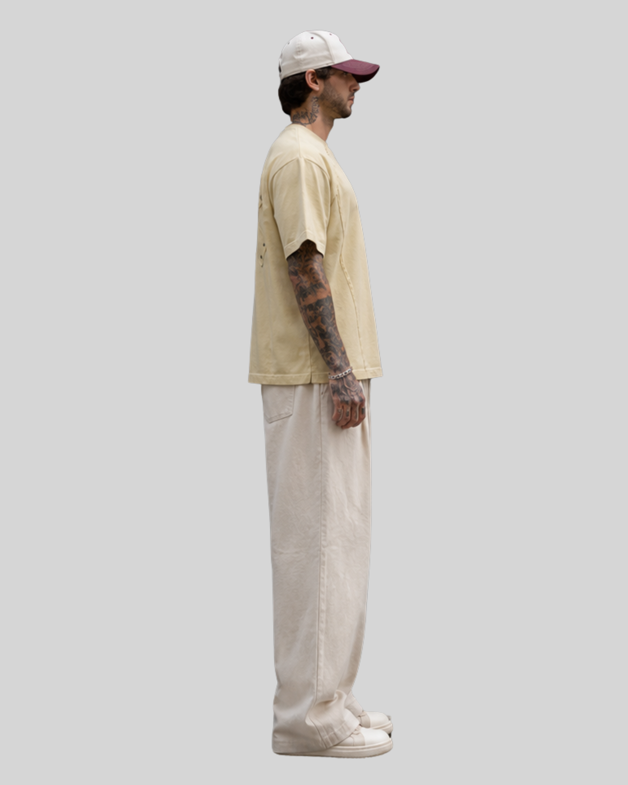 Distressed Washed T-Shirt-4