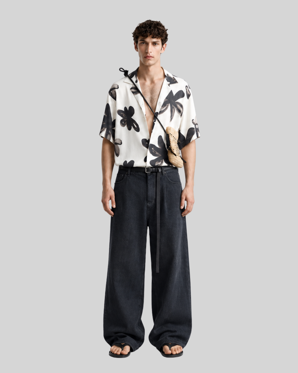 Men' s Wide Leg Jeans