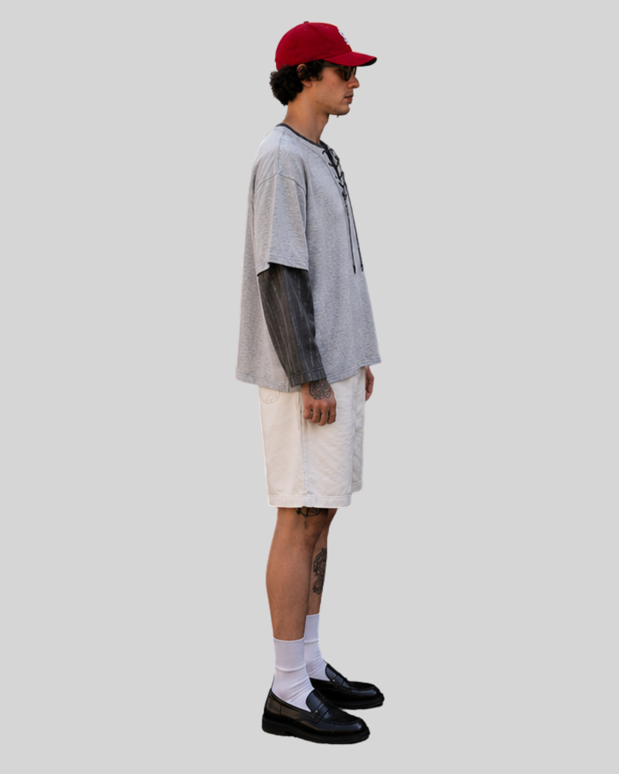 Layered Long Sleeve T-Shirt-9