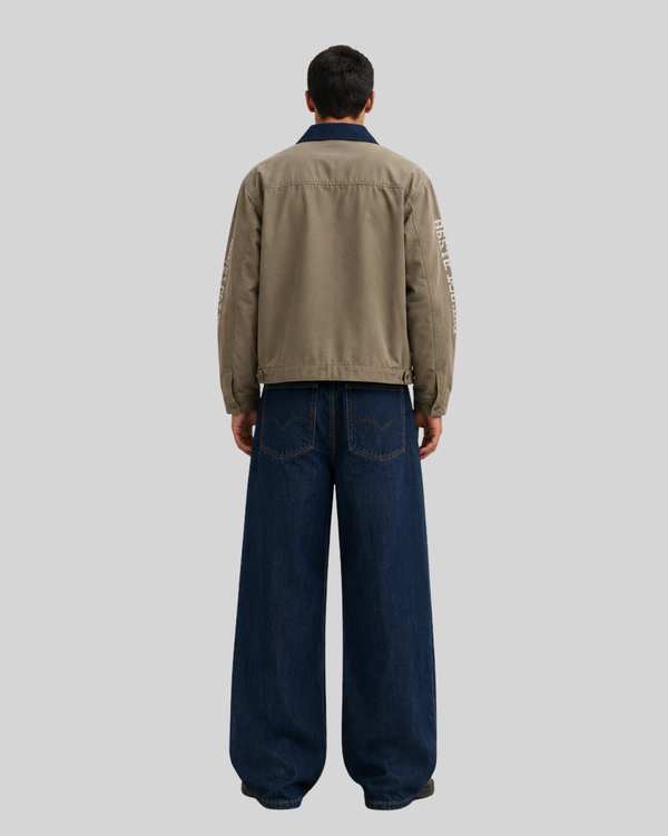Wash and make old canvas jacket for men