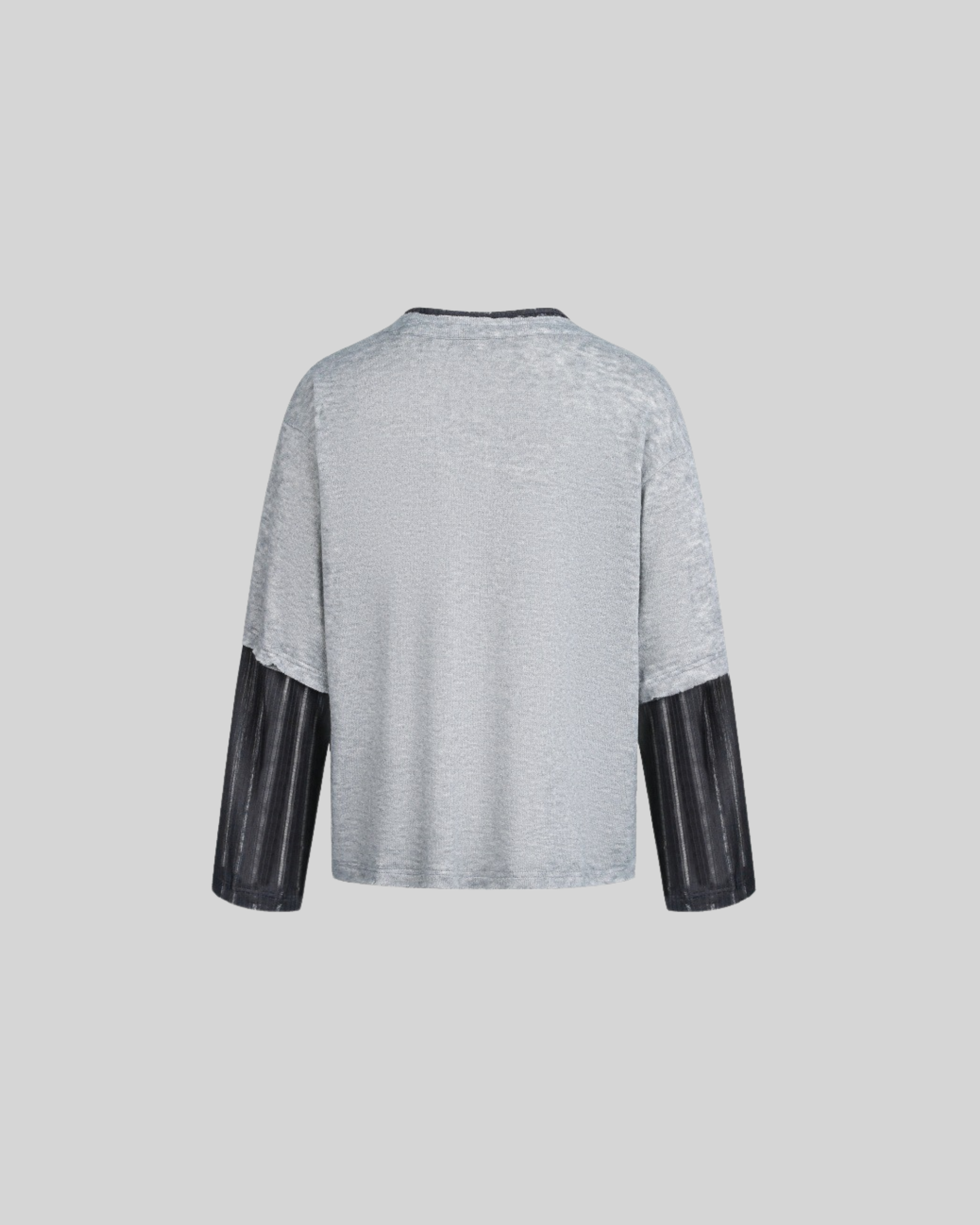 Layered Long Sleeve T-Shirt-8