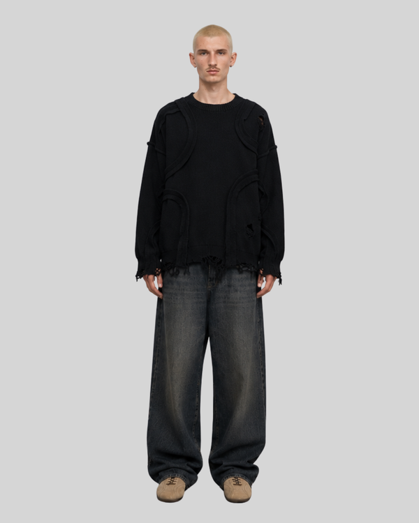 Knitted sweaters for men and women