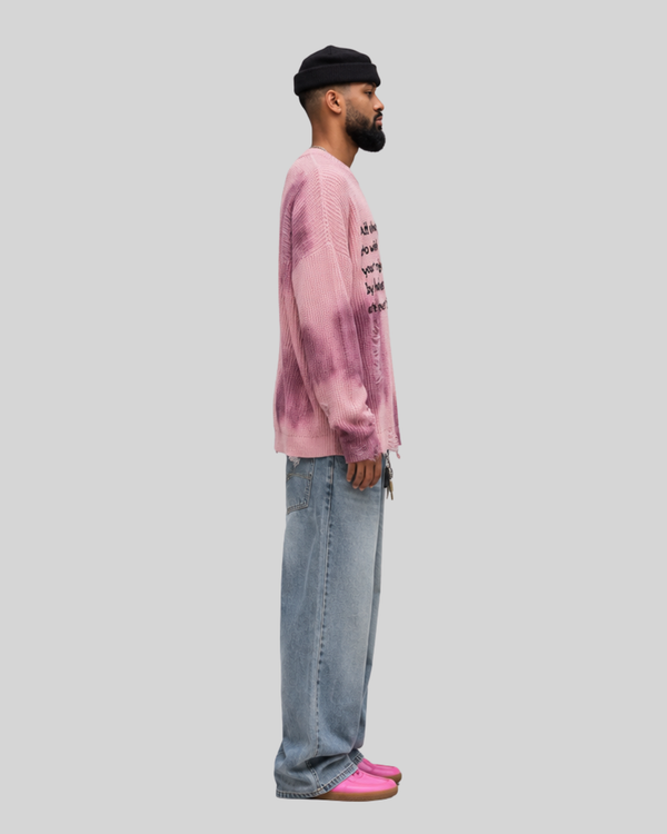 Knitted sweater for men
