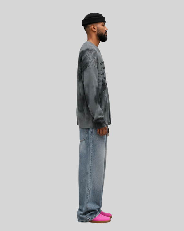 Knitted sweater for men