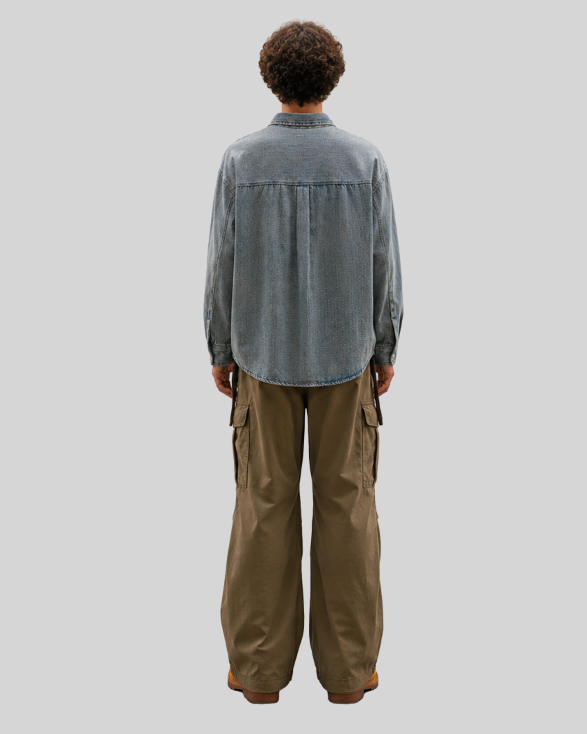 Indigo Bloom Overshirt-5