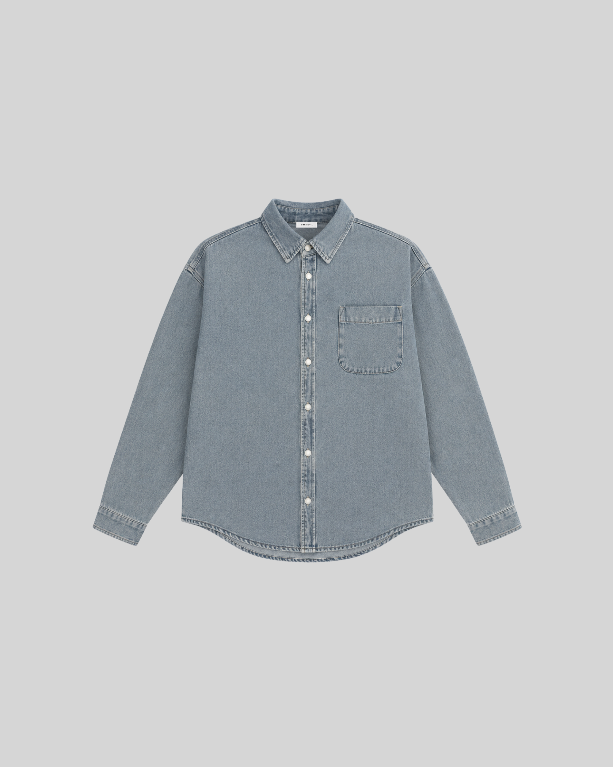 Indigo Bloom Overshirt