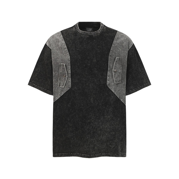 Make old washed short sleeved T-shirts