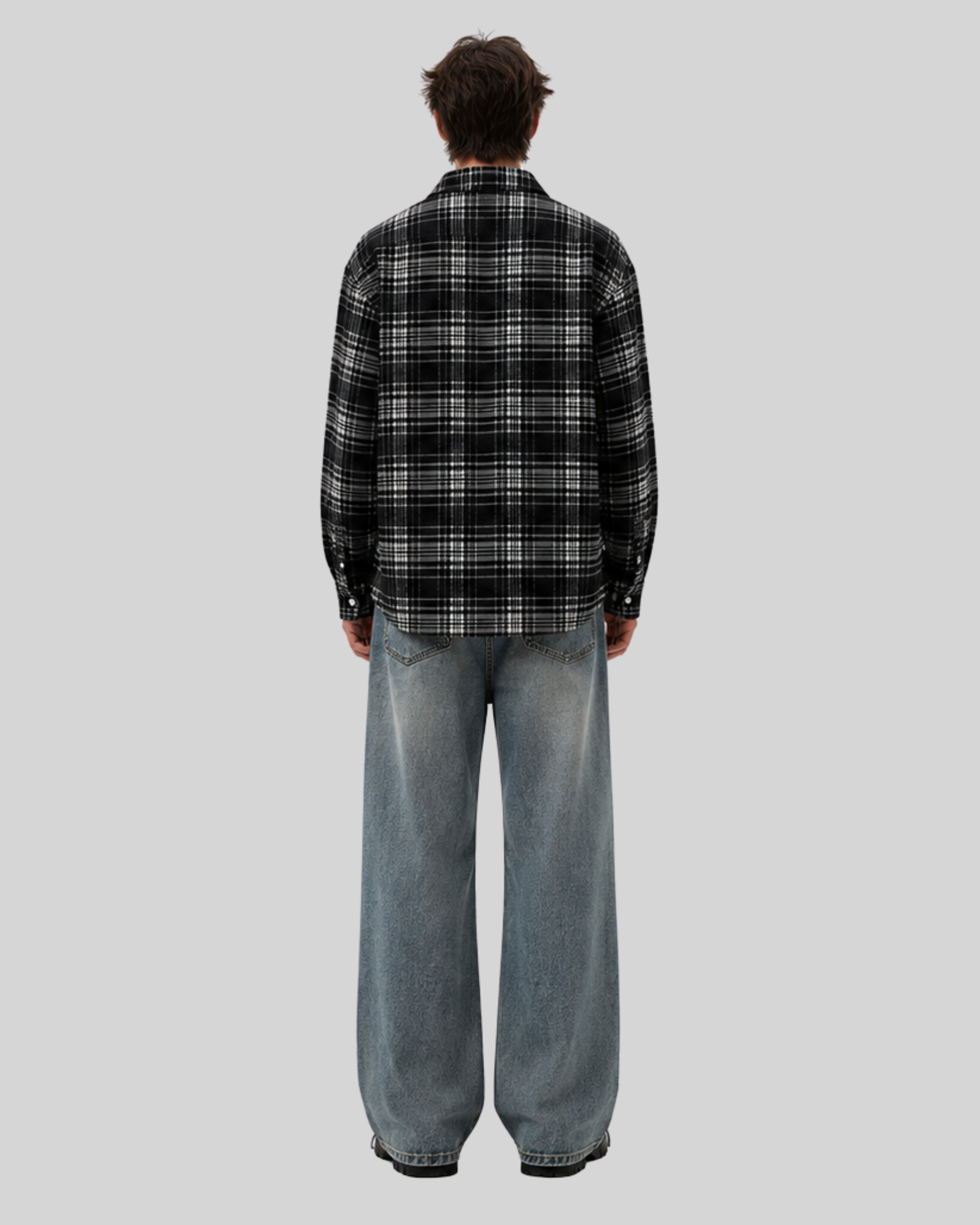 Nightfall Check Overshirt-5