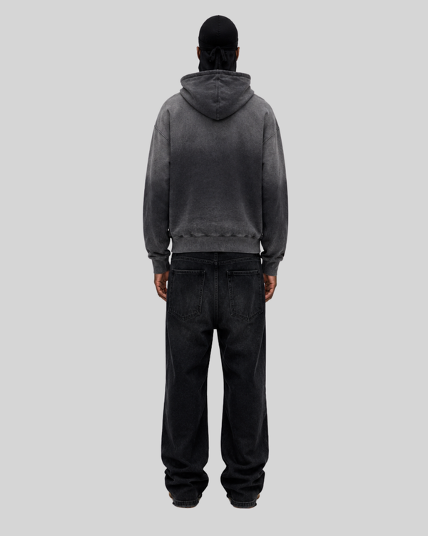 Wash and make old hooded sweatshirt for men