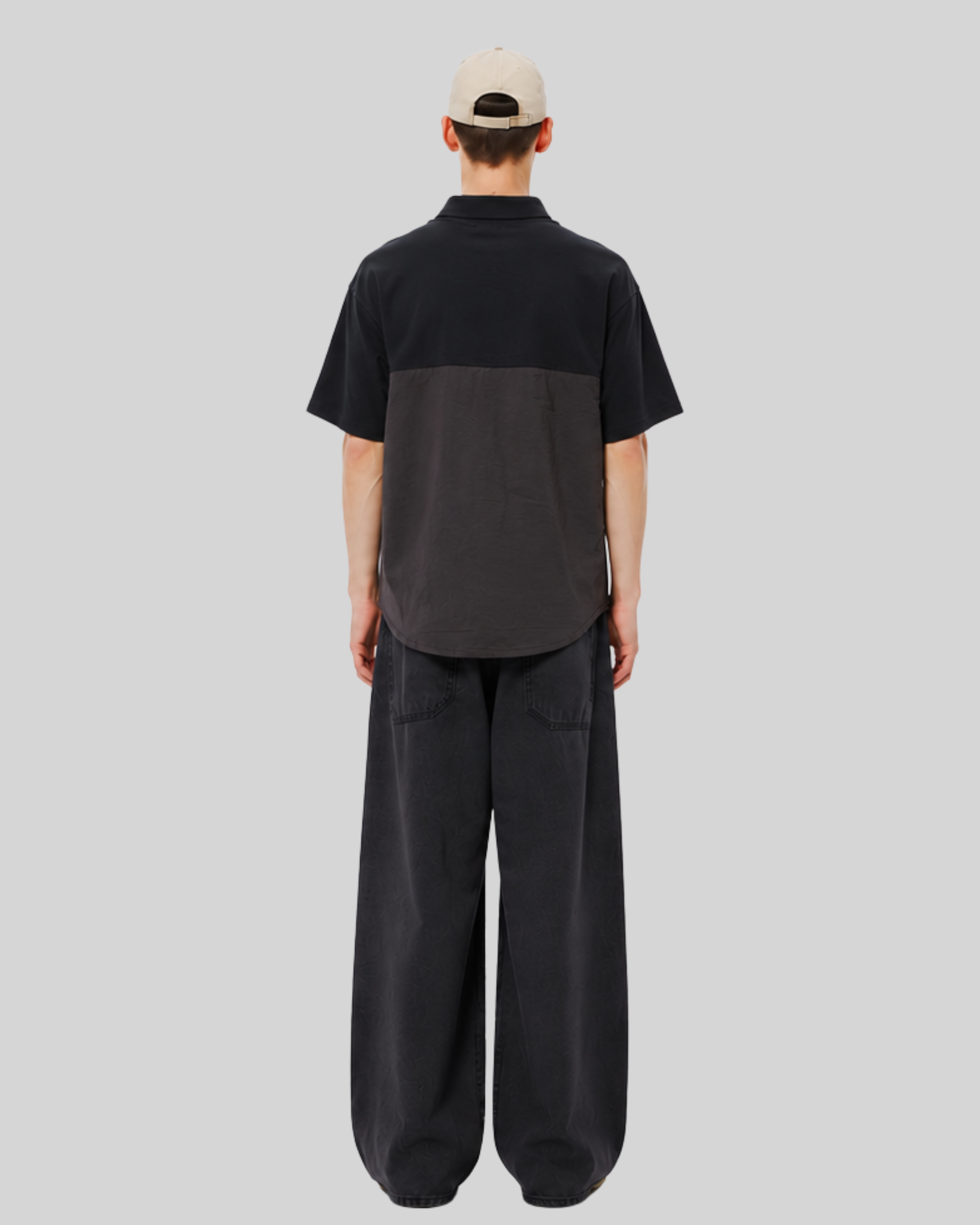 Layered Polo Shirt-5