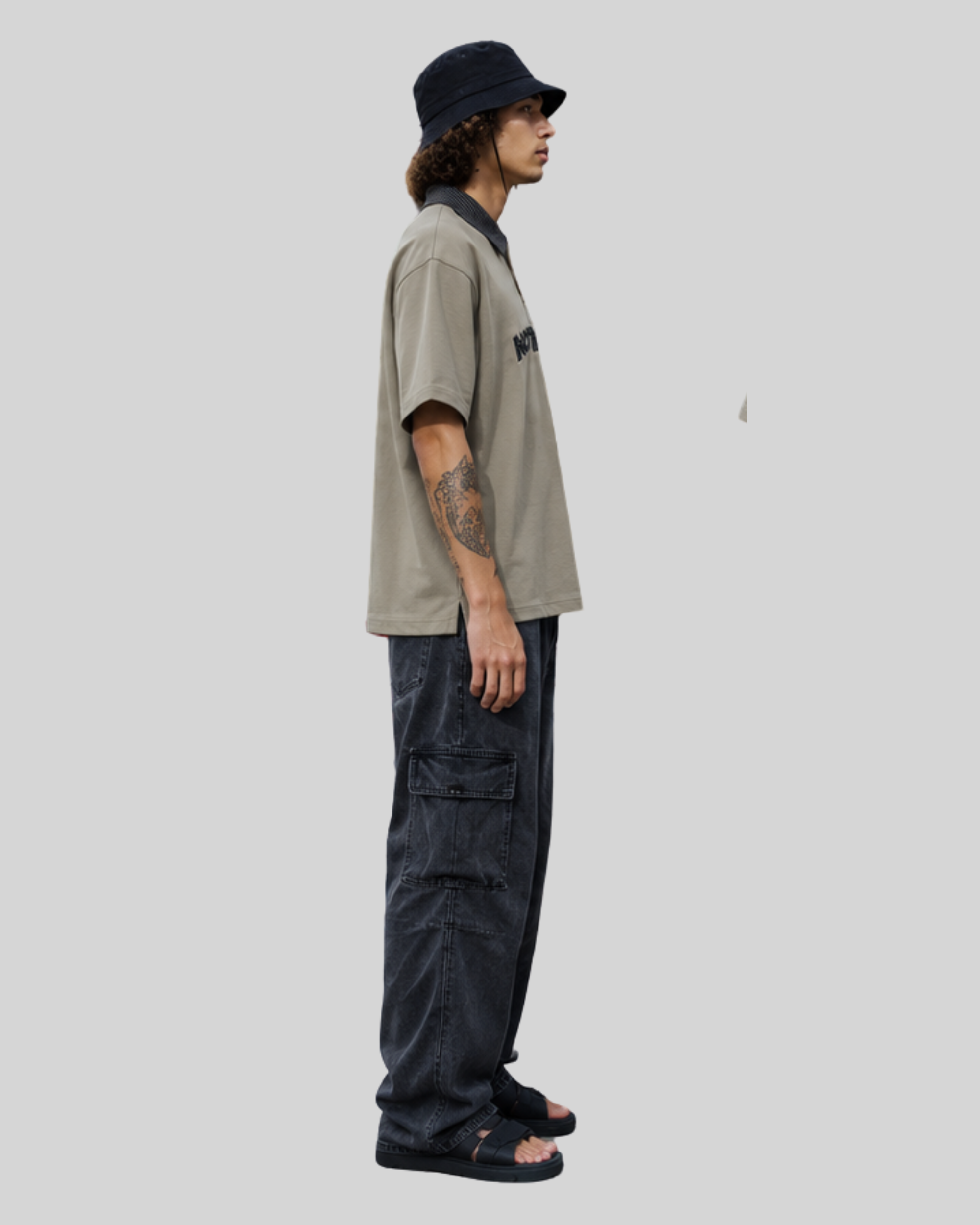 Moss Script Tee-4