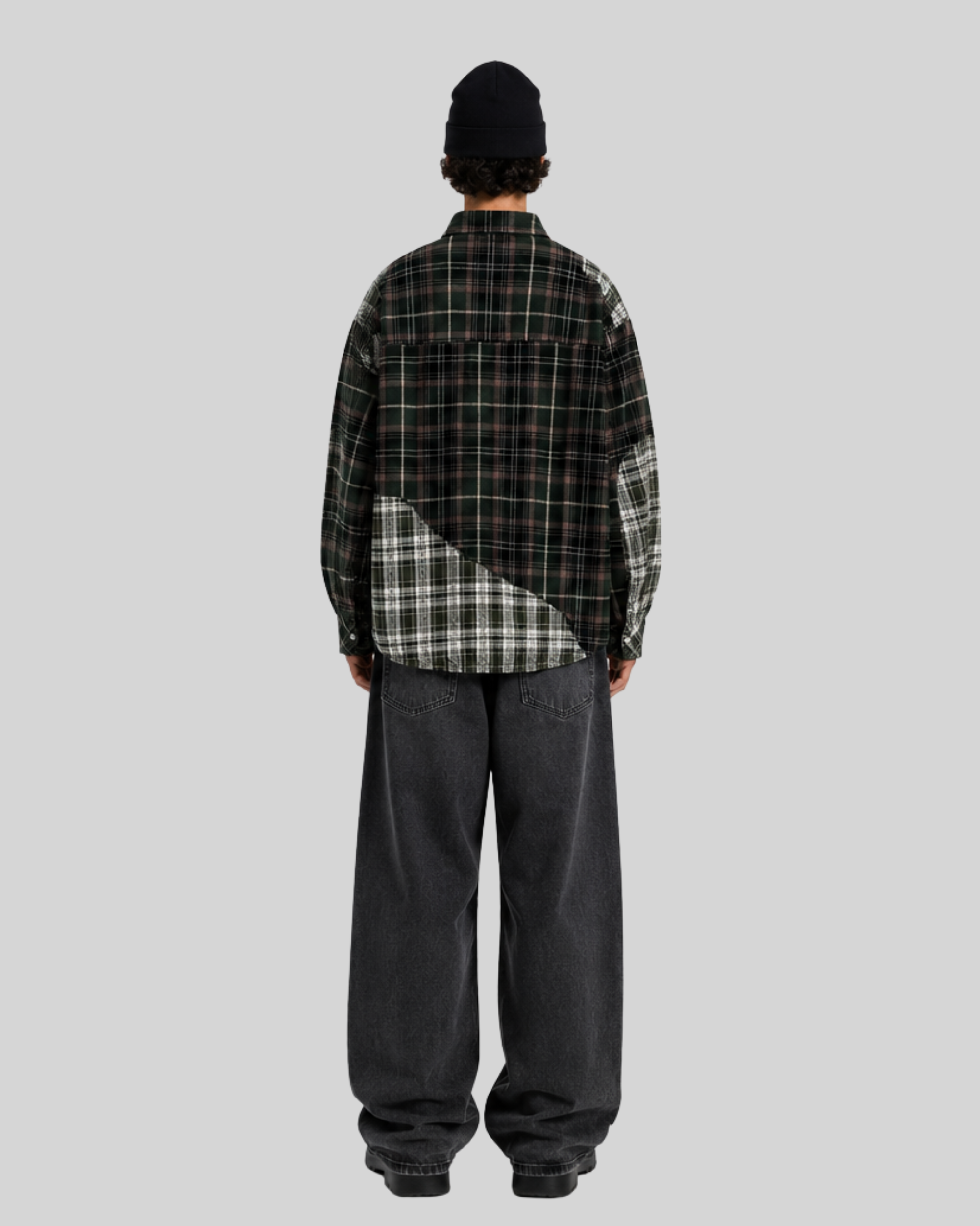 Plaid Overshirt-5