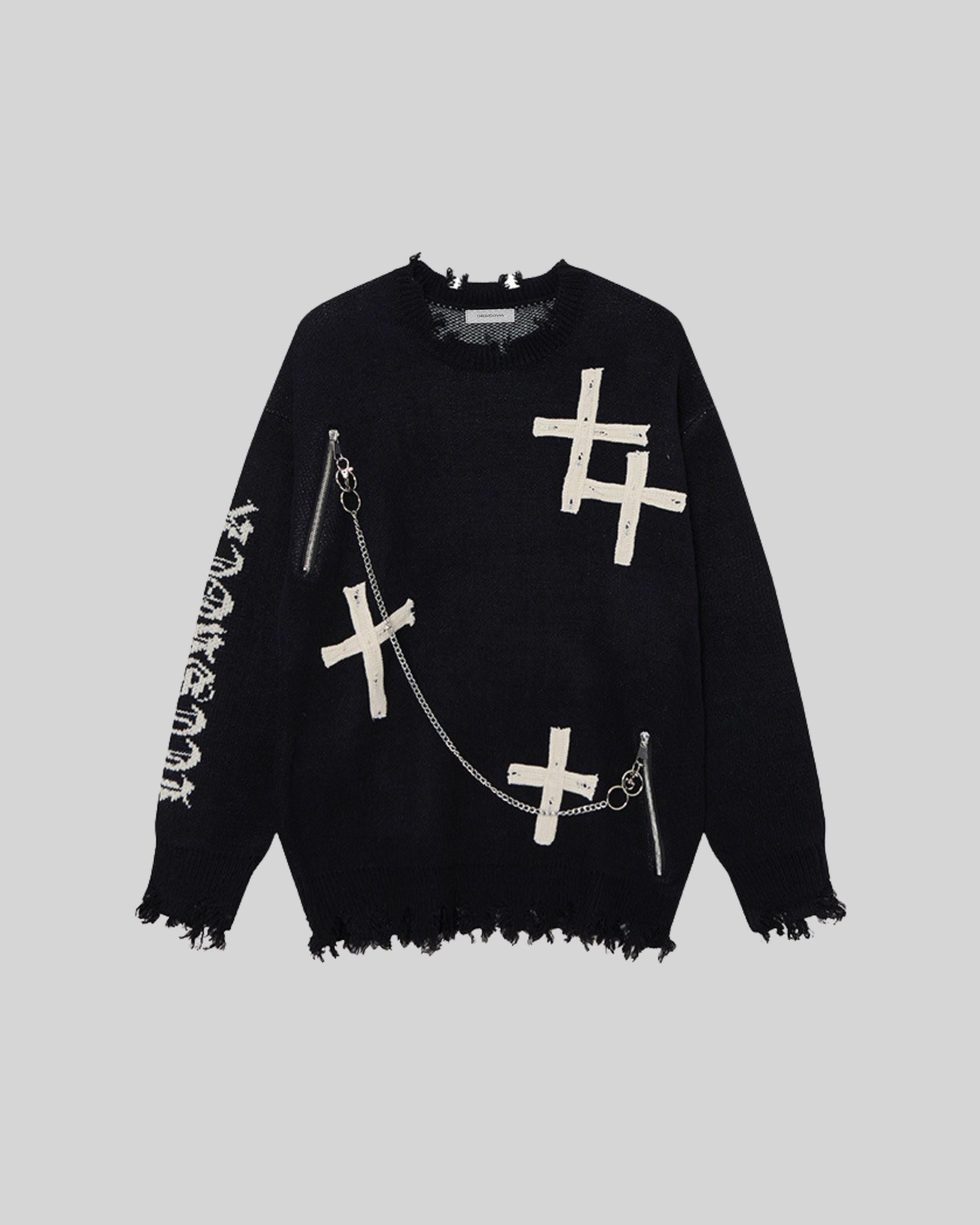 Cross Knit Sweater
