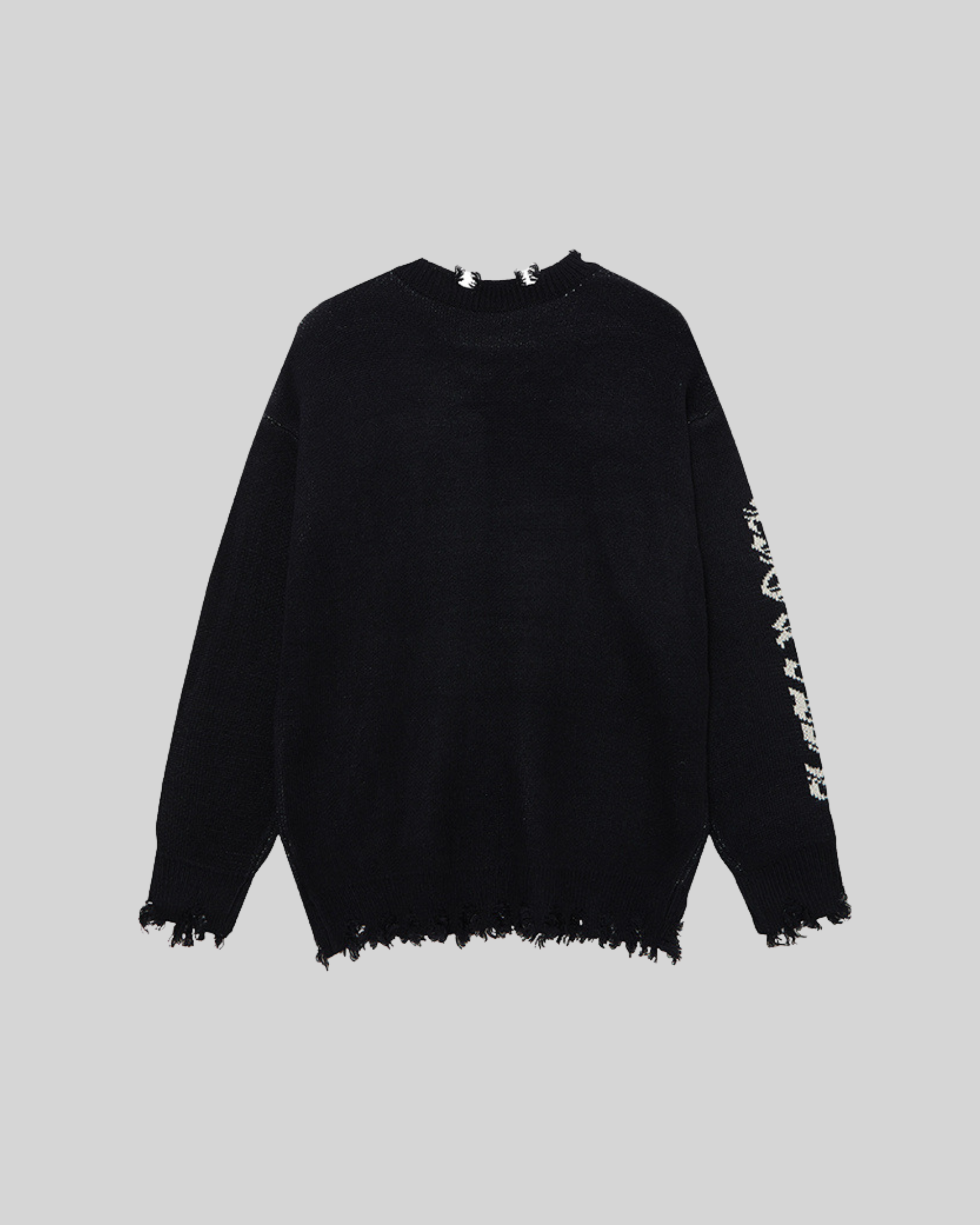 Cross Knit Sweater-3