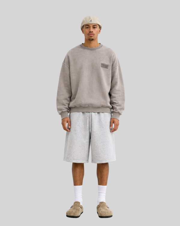 Crewneck Sweatshirt for Men Loose Fit Casual Pullover Hoodie