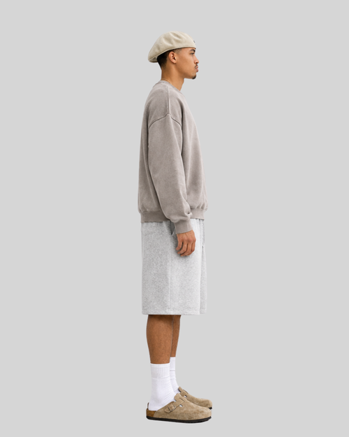 Crewneck Sweatshirt for Men Loose Fit Casual Pullover Hoodie