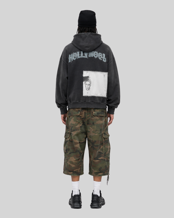 Hoodie for Men | Retro Distressed Style Sweatshirt