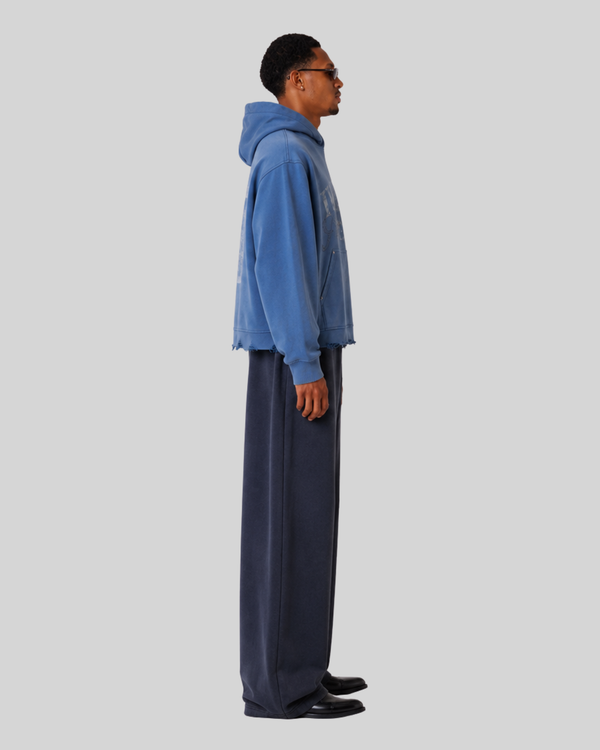 Washing water damages hooded sweatshirt men