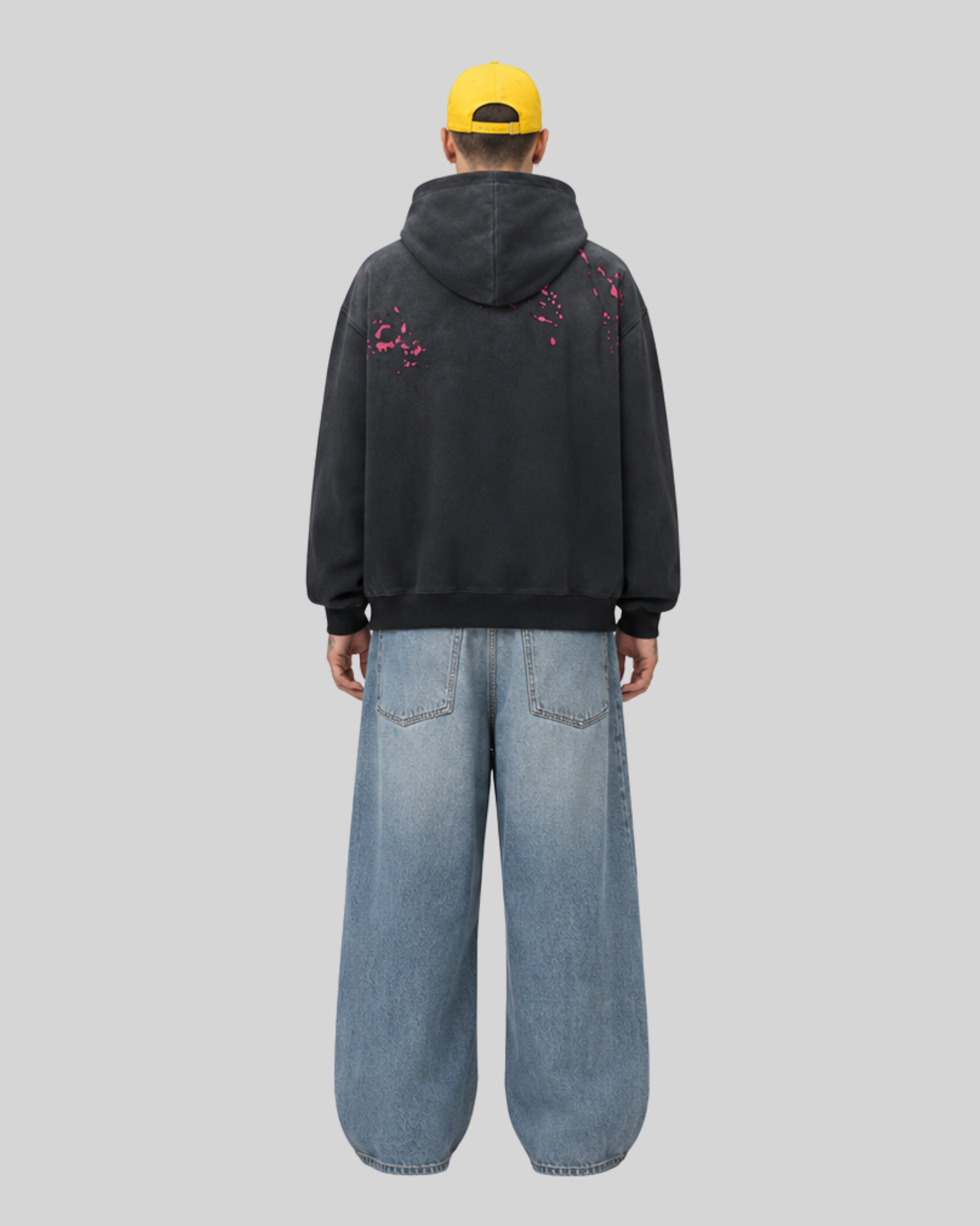 Paint Splatter Hoodie-10