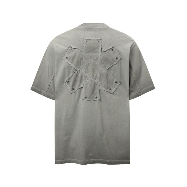 Make old dirty short sleeved T-shirts