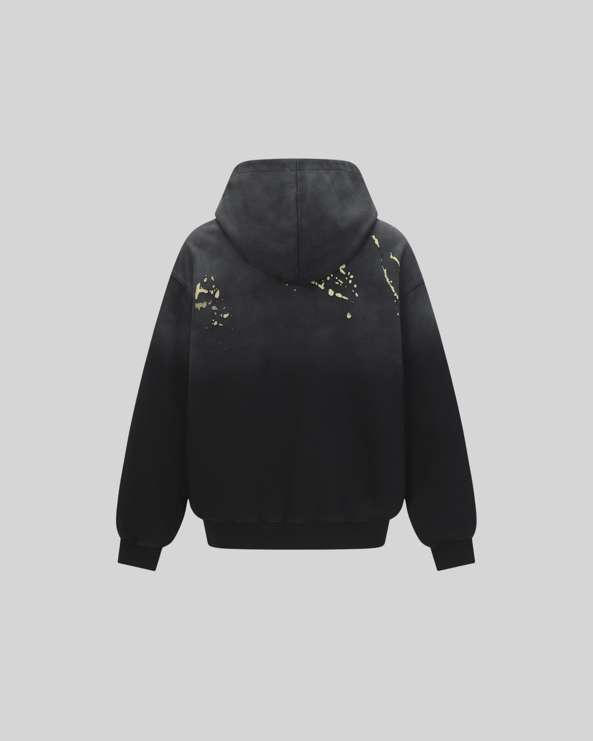 Paint Splatter Hoodie-3