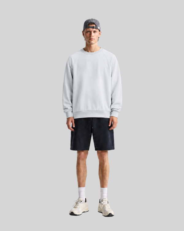 Round neck pullover hoodie for men
