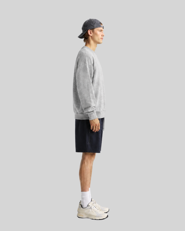 Round neck pullover hoodie for men