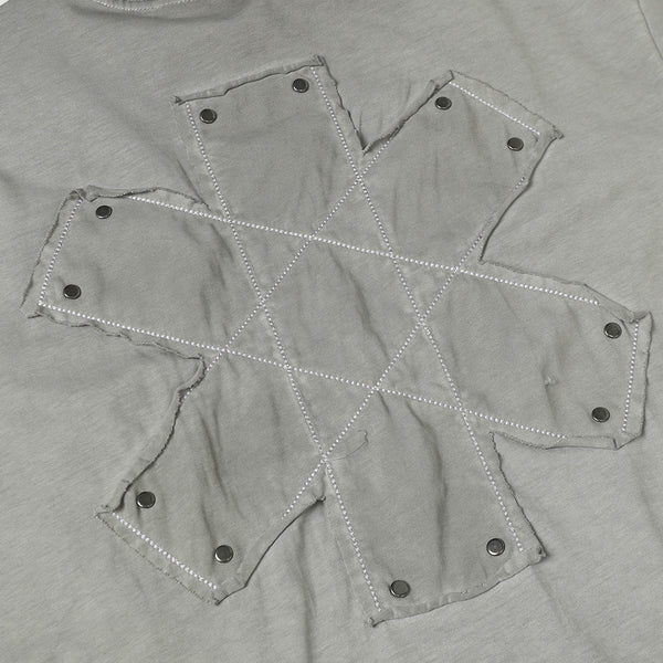 Make old dirty short sleeved T-shirts