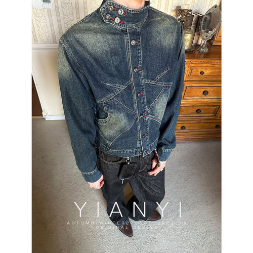 Collar Short Harrington Thin Jacket for Men and Women