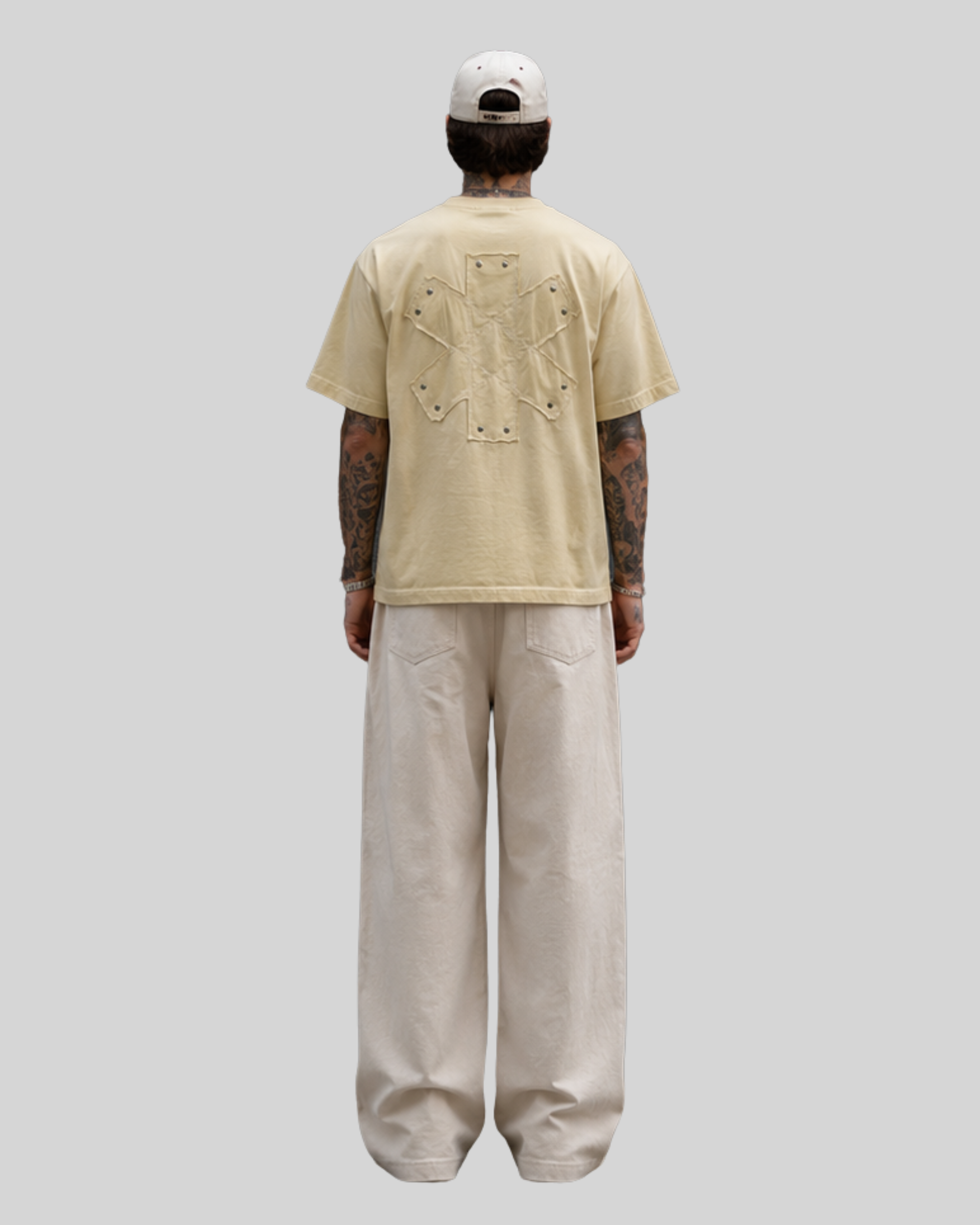 Distressed Washed T-Shirt-5