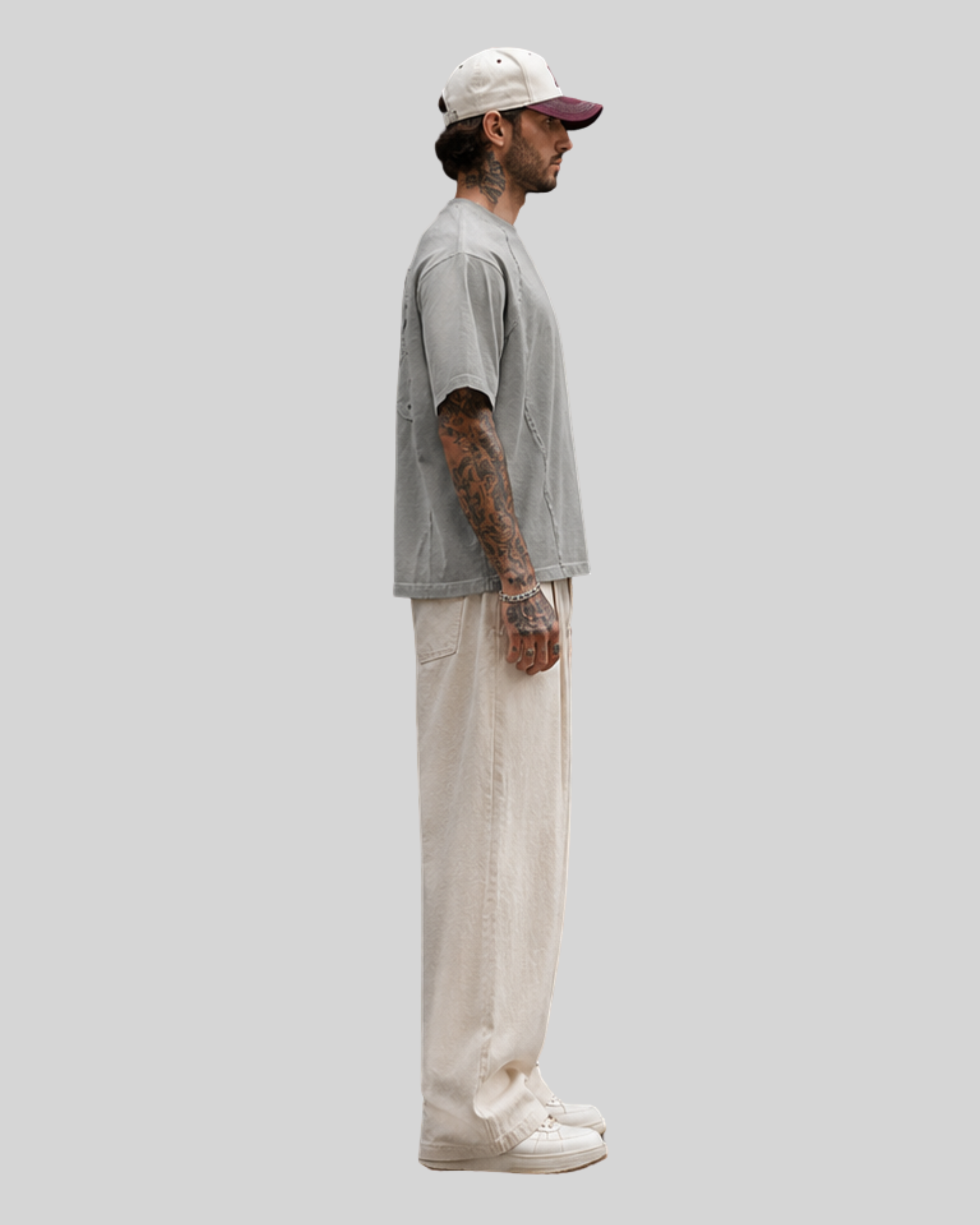 Distressed Washed T-Shirt-9