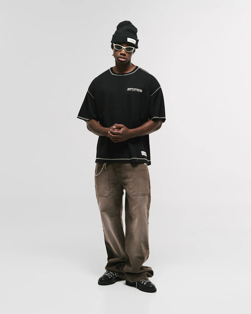 Design Collective Boxy Fit T-Shirt - Jet Black