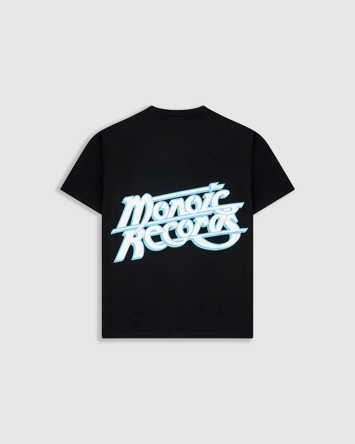 Records Oversized T-Shirt - Jet Black