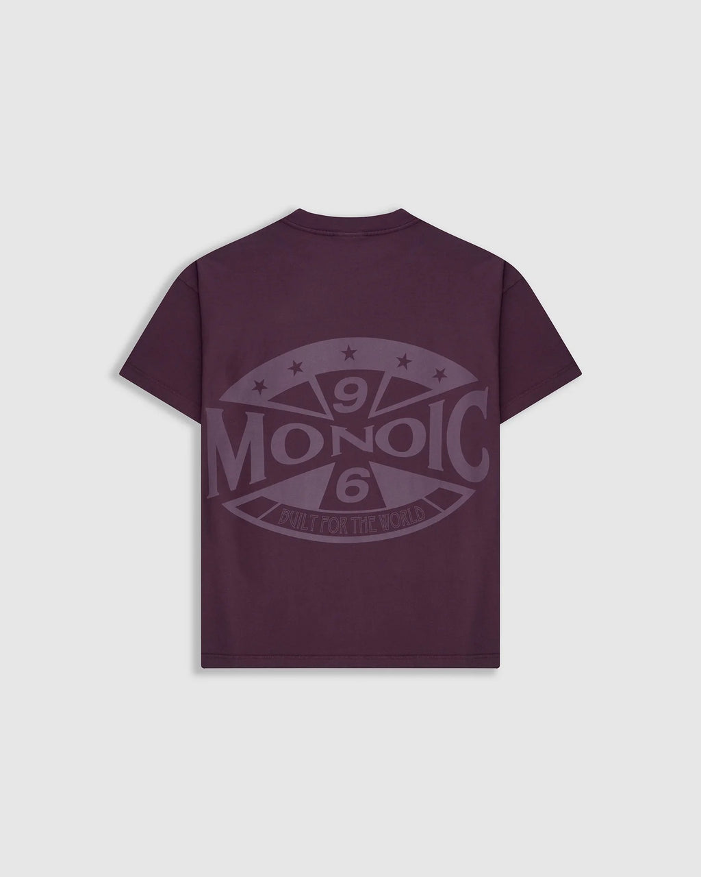Built For The World Oversized T-Shirt - Burgundy
