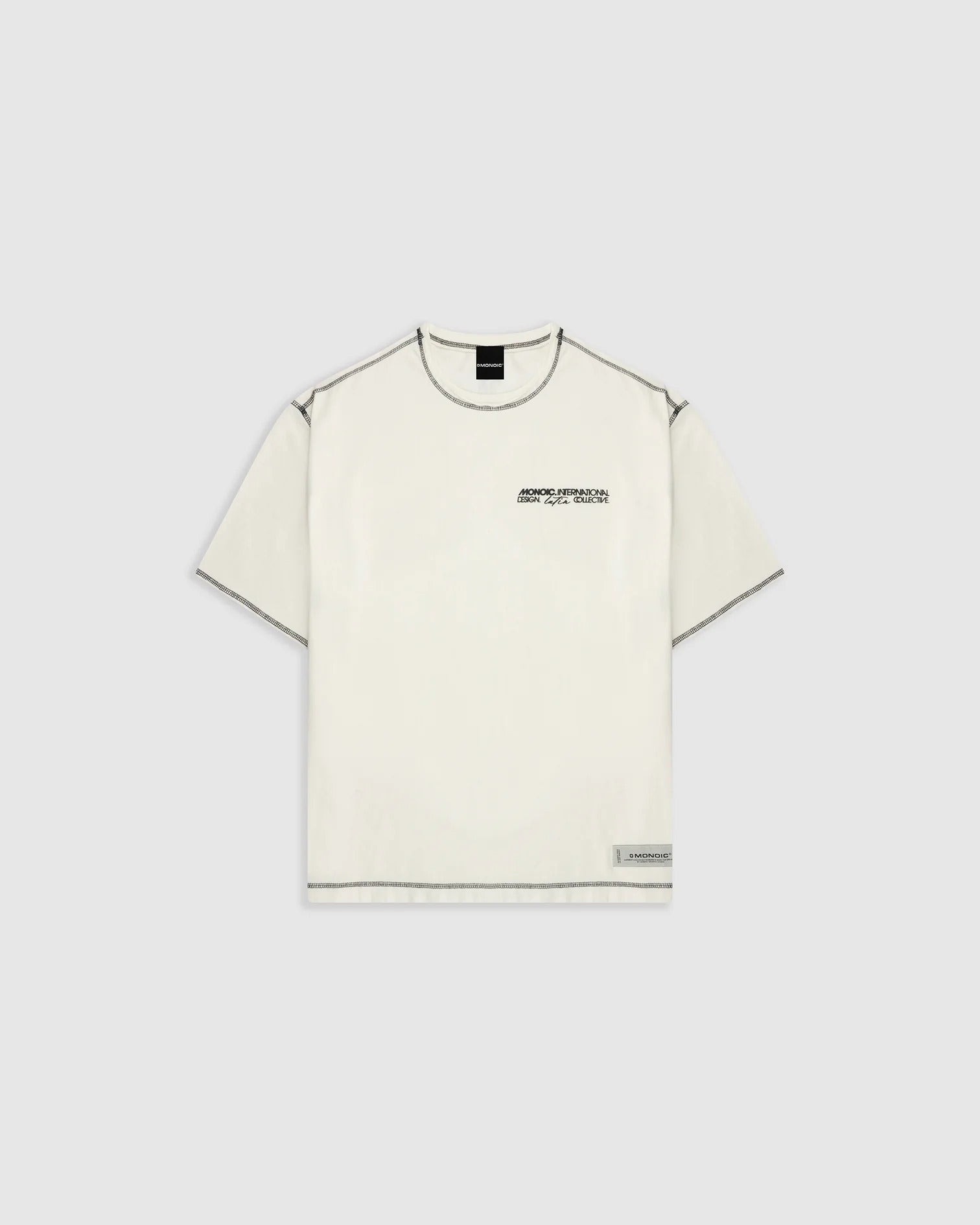 World Tour Boxy Fit T-Shirt - Distressed Grey