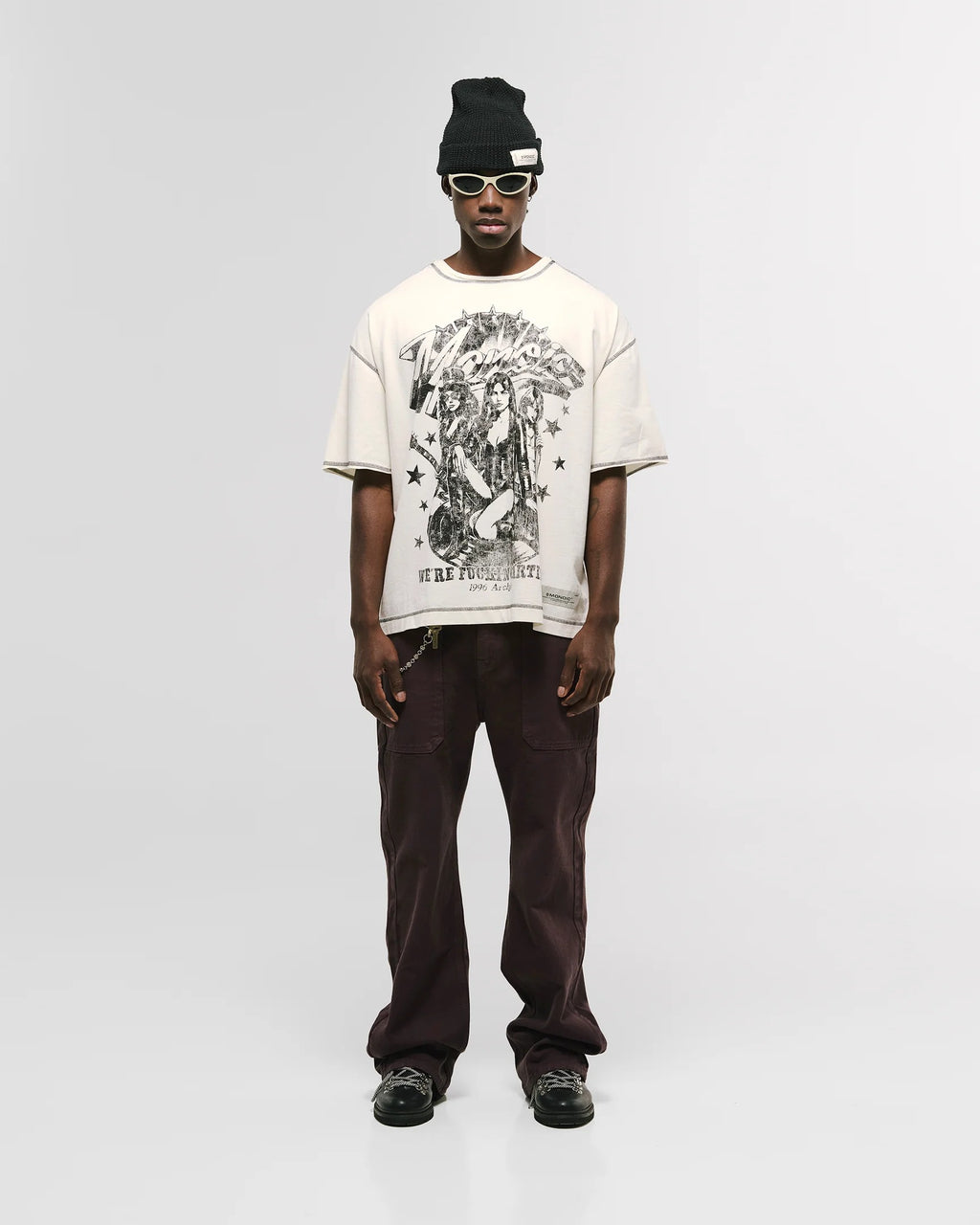 We're Fucking Artists Boxy Fit T-Shirt – Off-White