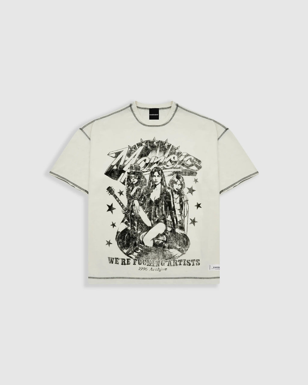 We're Fucking Artists Boxy Fit T-Shirt – Off-White